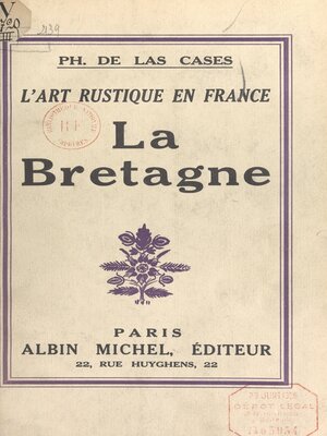 cover image of L'art rustique en France (3)